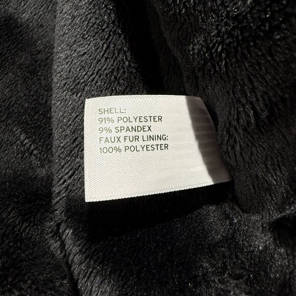 Duluth Trading Hooded Winter Jacket XL Black Heavy Fleece Lined - Picture 10 of 10